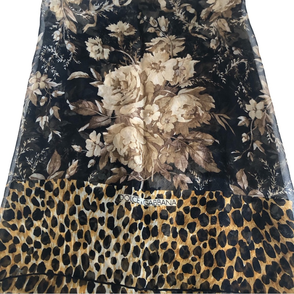 Vintage Dolce & Gabana Silk Scarf